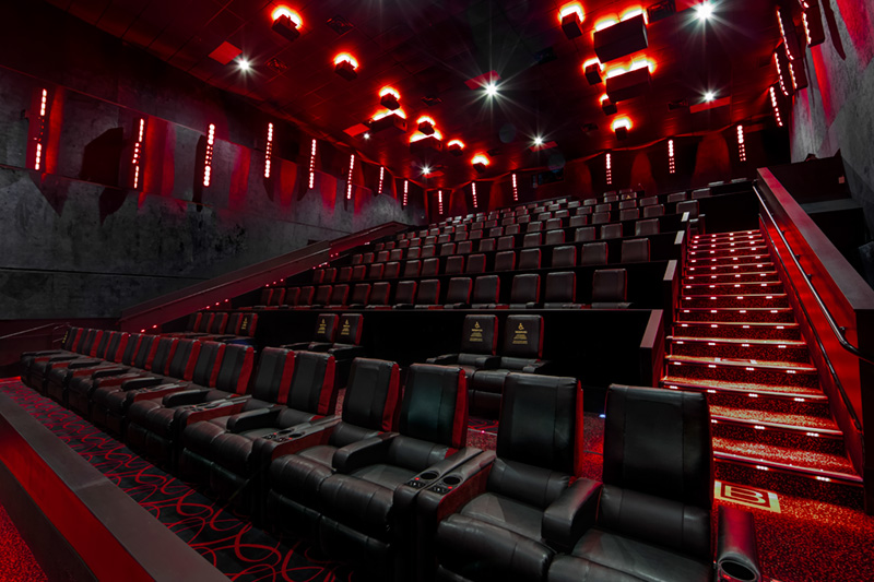 empty movie theater room