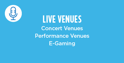 live venues graphic